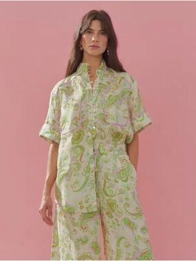 Alemais Linen Blouse